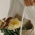 Universal Basic Income - Woman Holding a Basket with Flowers